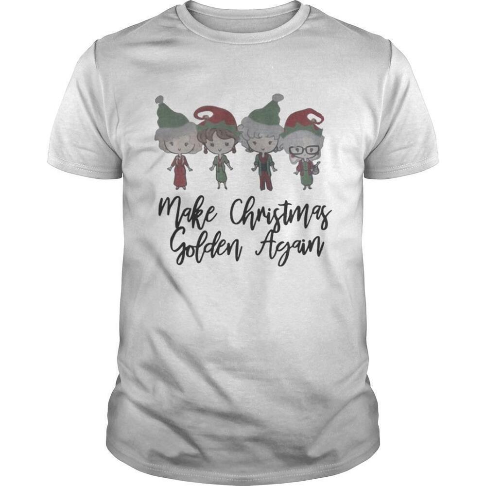 Make Christmas Golden Again Shirt